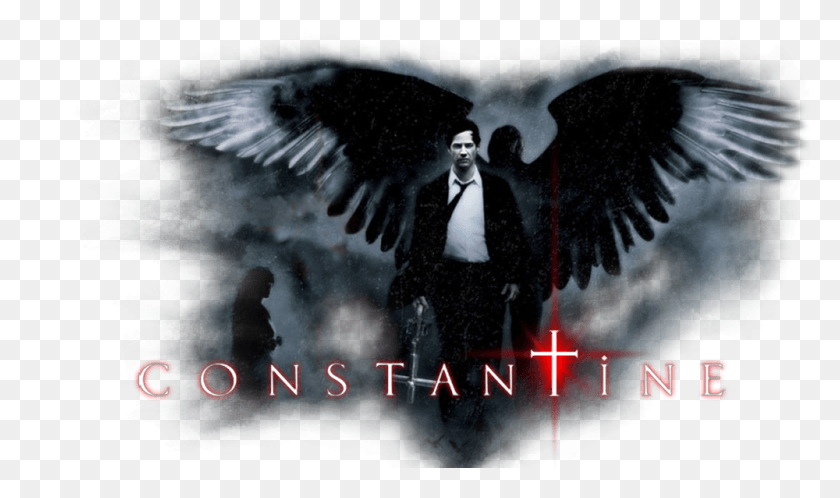 1000x562 Descargar Png / Constantine Clearart Image Película Constantine, Poster, Publicidad, Persona Hd Png