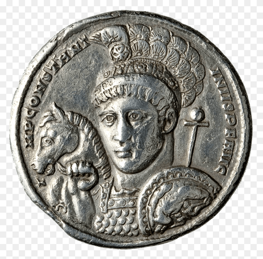 1760x1734 Constantine I Dime HD PNG Download