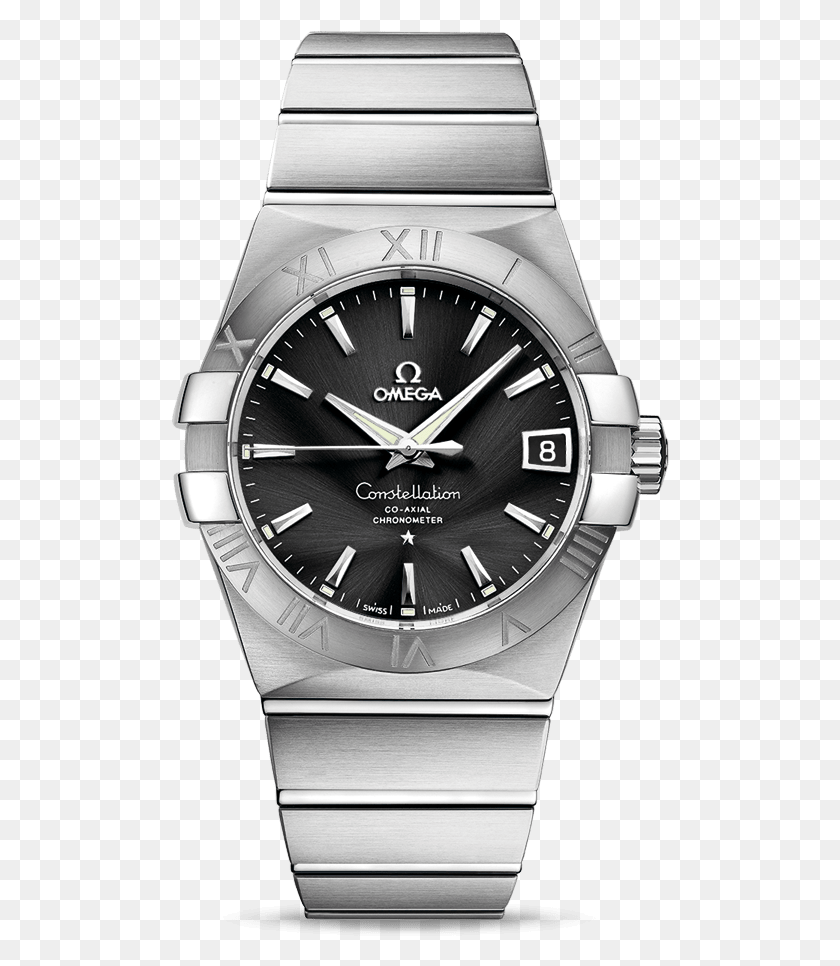 498x906 Constellation Omega Co Axial 38 Mm Omega Constellation 123.20 38.21 02.002, Wristwatch, Clock Tower, Tower HD PNG Download