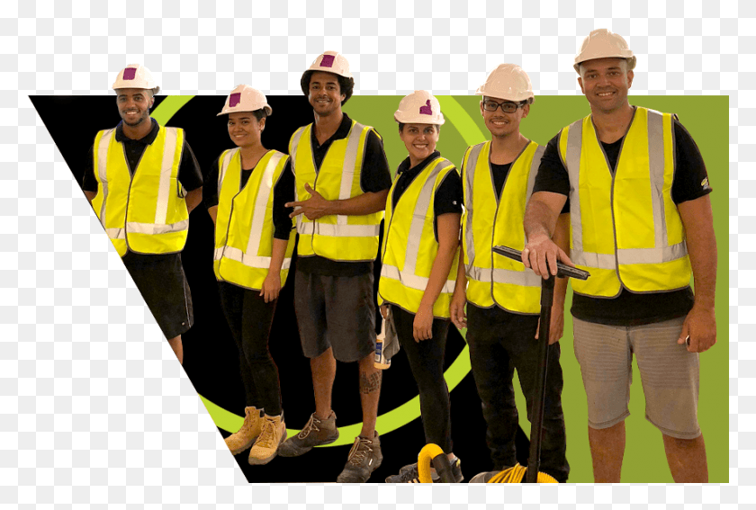 880x573 Construction Cleaning Perth With Hcs Clean Construction Worker, Clothing, Apparel, Person HD PNG Download
