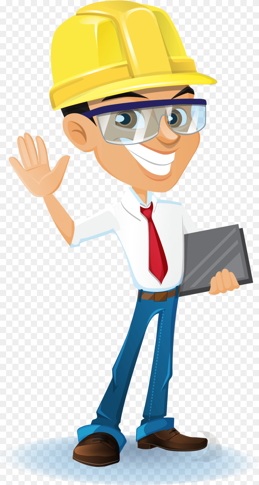 Construction Engineering Vector Architectural Engineer Engineer Clip Art, Clothing, Helmet, Hardhat, Boy Transparent PNG
