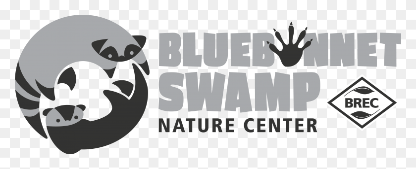 3973x1444 Construction Notice For Our Guests Bluebonnet Swamp Nature Center, Text, Face, Clothing HD PNG Download