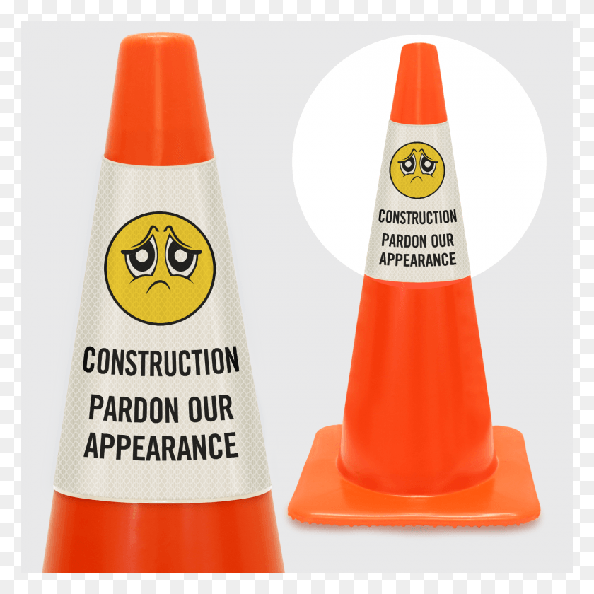 1500x1500 Construction Pardon Our Appearance Cone Collar Introduction To Sociology 7th Edition, Ketchup, Food, Bottle HD PNG Download