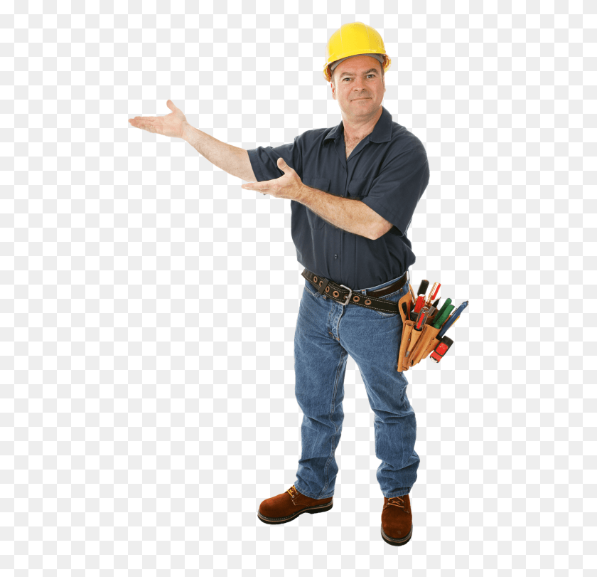 480x751 Construction Worker Happy Construction Worker, Person, Human, Clothing HD PNG Download
