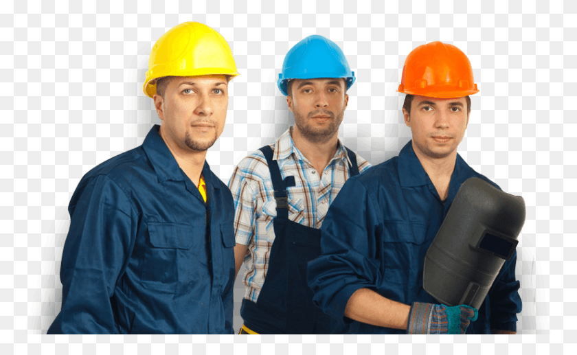822x482 Construction Worker Hard Hat, Clothing, Apparel, Person HD PNG Download