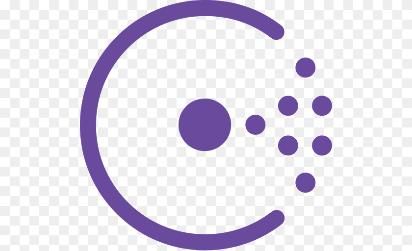 514x512 Consul Logo, Purple, Pattern, Disk Sticker PNG