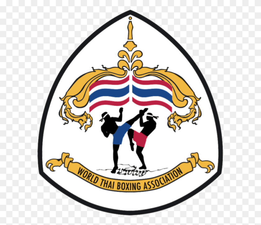 600x665 Descargar Png / Logotipo De La Asociación De Boxeo Tailandés Hd Png