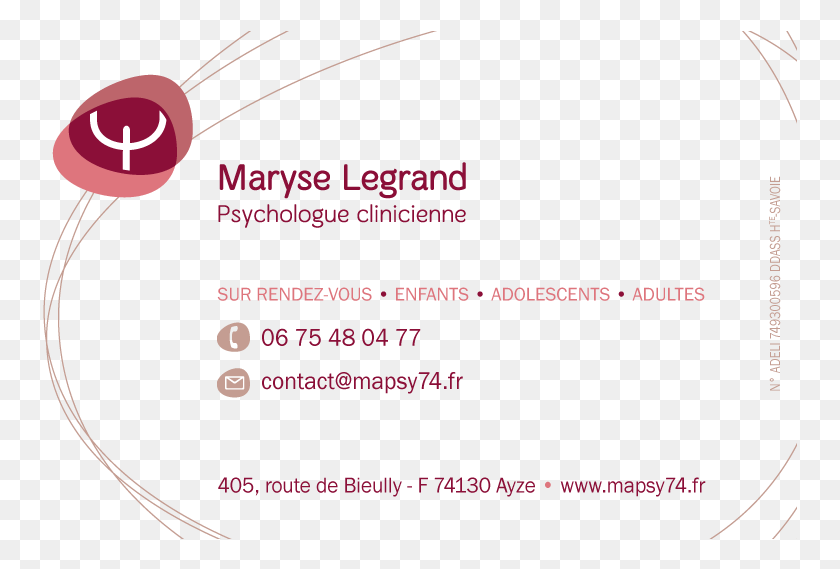 755x509 Contact Legrand Maryse Psychologue Bonneville Circle, Plant, Text, Produce HD PNG Download