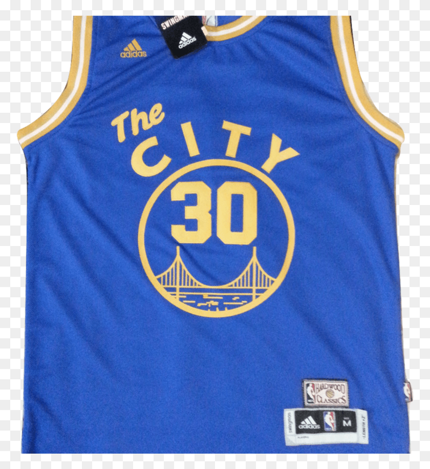 1179x1293 Contact Nba Jersey 2018 Gsw The City Blue, Clothing, Apparel, Shirt HD PNG Download