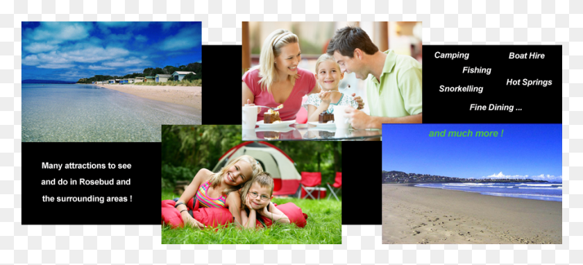 901x372 Contact Rosebud Motel, Person, Collage, Poster HD PNG Download