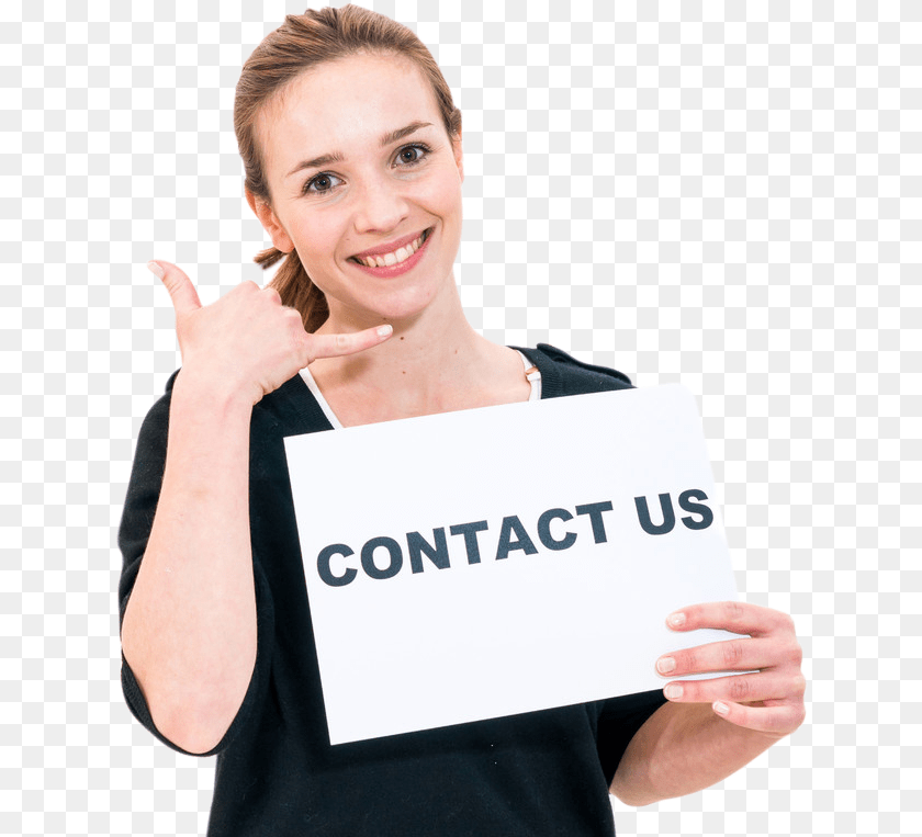 Contact Us Girl, Adult, Portrait, Photography, Person PNG
