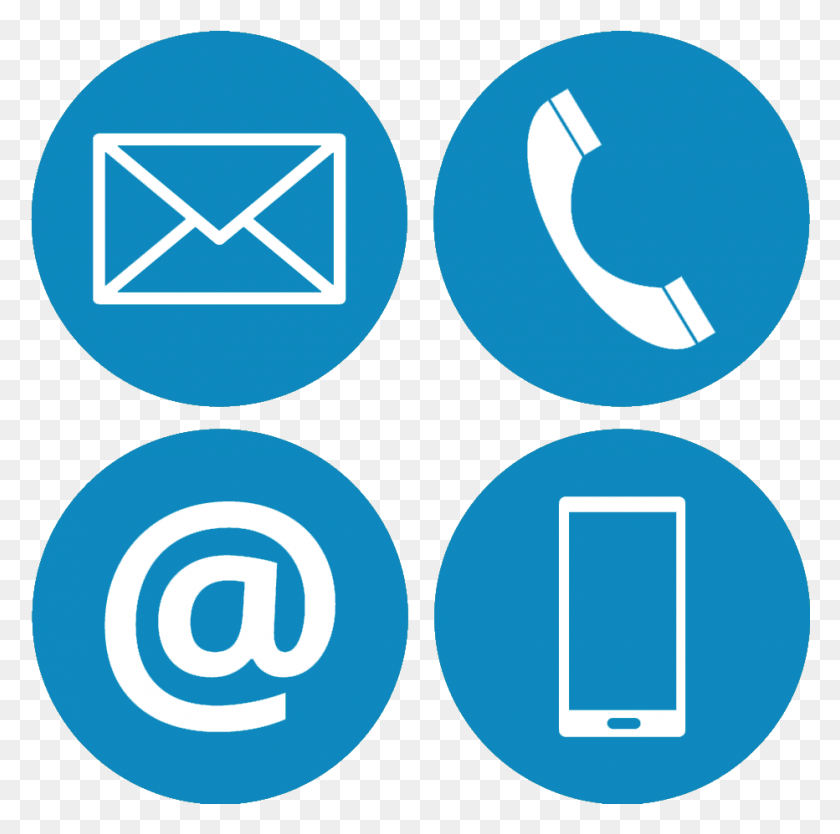 932x926 Contact Us Icons 2 Copy Mail Symbol, Text, Logo, Trademark HD PNG Download