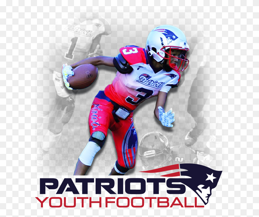 615x645 Contact Us Patriots Youth Travel Football, Helmet, Clothing, Apparel HD PNG Download