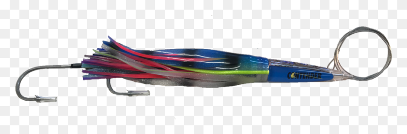 896x251 Contender Wahoo Rigged Lure Pack Optical Fiber, Fishing Lure, Bait, Scissors HD PNG Download