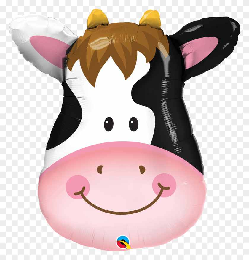 1146x1200 Contented Cow Balloons All American Balloons Cow Foil Balloon, Cattle, Mammal, Animal HD PNG Download
