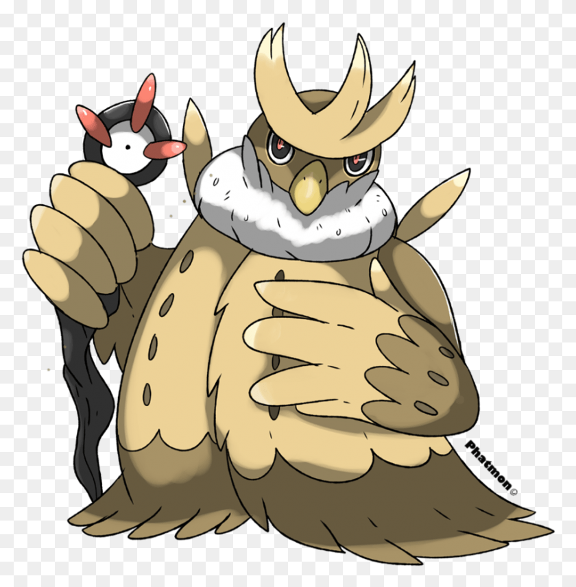 846x865 Contest Entry For 39s Mega Pokemon Contest Won 1st Place Noctowl Is A Dragon, Hand, Snowman, Winter HD PNG Download