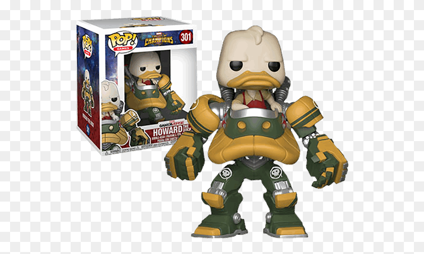 542x444 Contest Of Champions Funko Pop Howard The Duck, Toy, Robot HD PNG Download