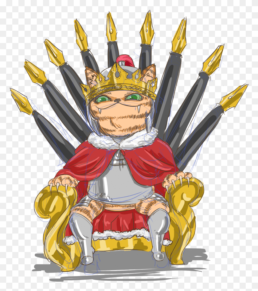 1468x1671 Contnent Is King Illustration, Furniture, Toy, Leisure Activities HD PNG Download