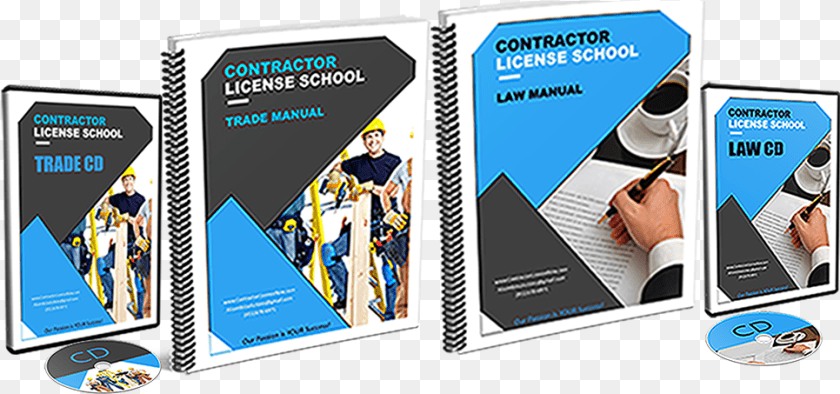 966x453 Contractor License School Package Home Contractor School, Advertisement, Poster, Person, Book Transparent PNG