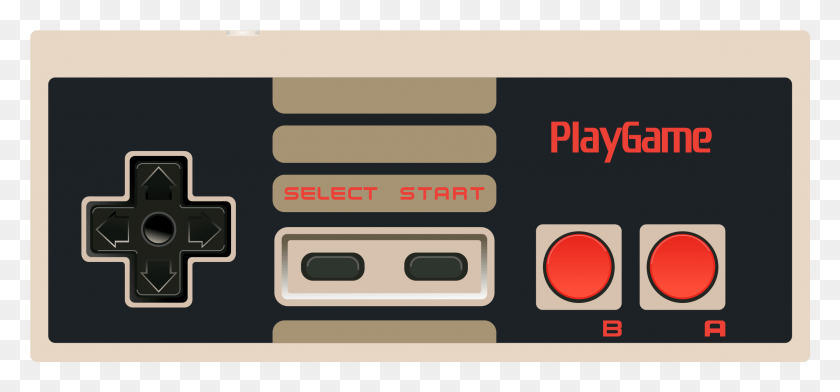 2401x1023 Control Nes Nes Controller, Electronics, Tape Player, Stereo HD PNG Download
