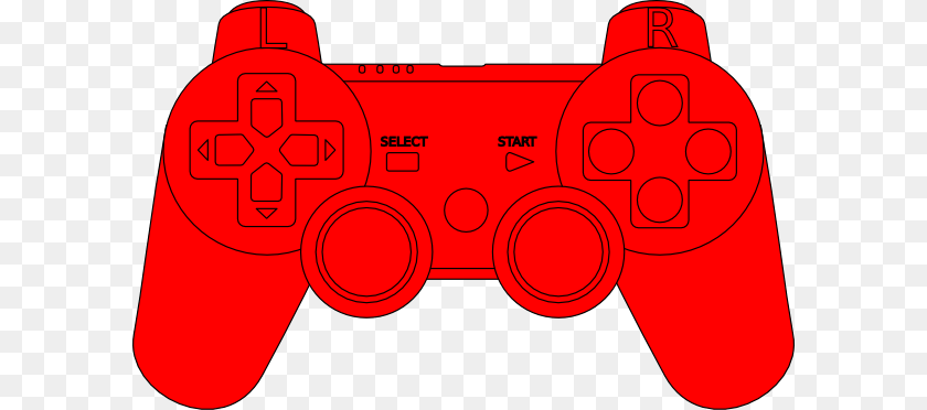 600x372 Controller Red Clip Art Red Controller Clipart, Electronics, Joystick, Dynamite, Weapon Transparent PNG