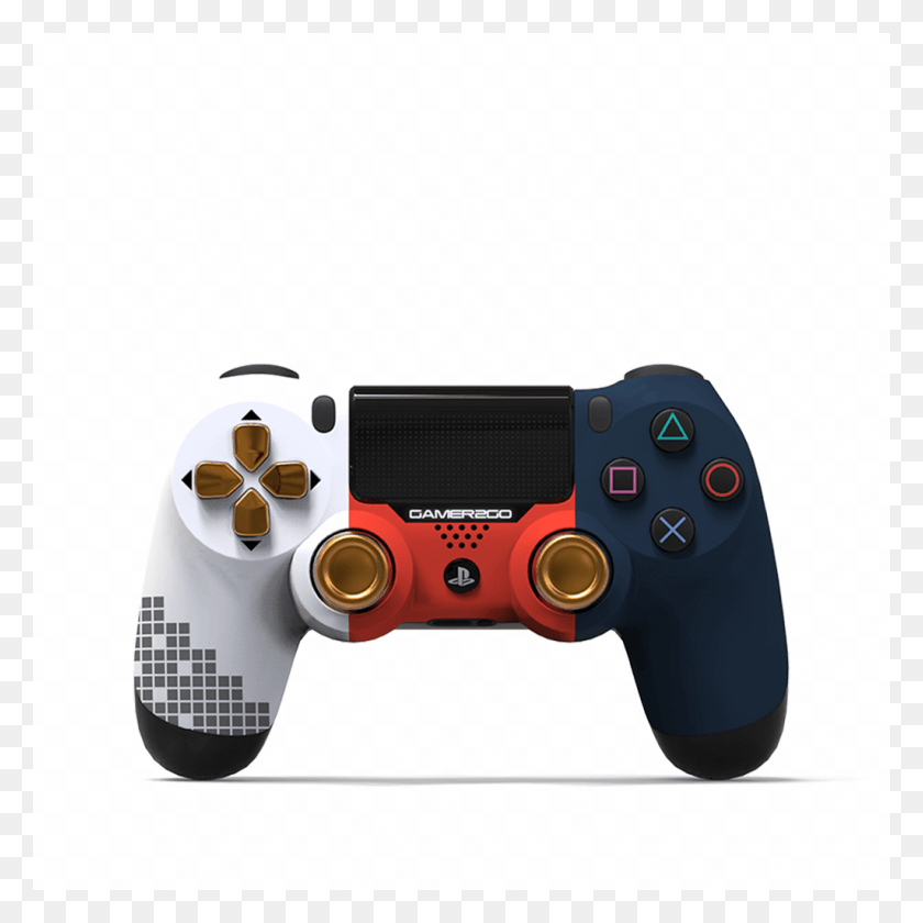 1024x1024 Controller Transparent Background White And Red Ps4 Controller, Power Drill, Tool, Electronics HD PNG Download