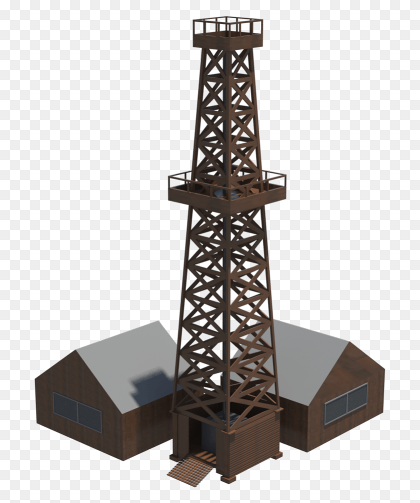 705x946 Conventional Derrick Observation Tower, Cable, Power Lines, Electric Transmission Tower Descargar Hd Png