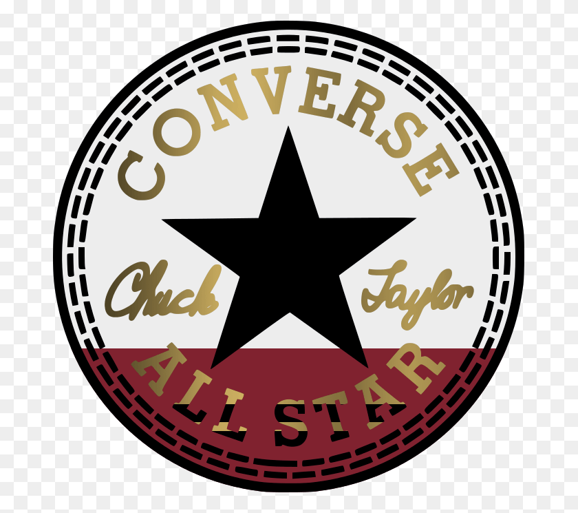 685x685 Converse All Star Logo Fondo Transparente Converse All Star, Símbolo, Símbolo De Estrella, Logo Hd Png