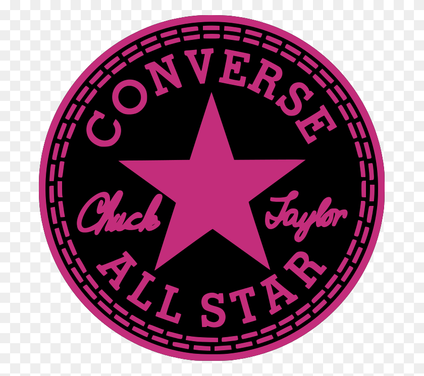 685x685 Converse Wallpaper Converse Logo Converse Chuck Converse, Symbol, Trademark, Star Symbol HD PNG Download