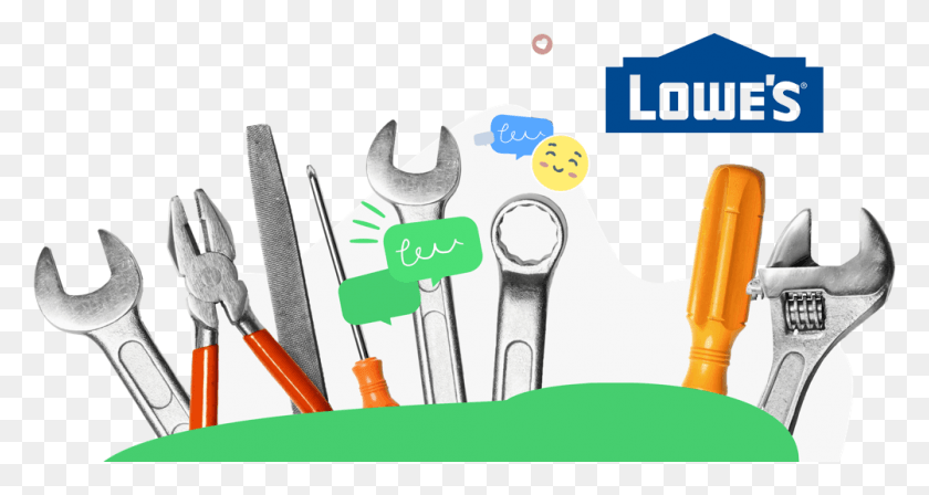 1002x499 Convert More Lowes Hardware Amp Tools, Tool, Wrench Descargar Hd Png