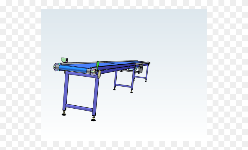 564x451 Conveyor Belt Banda Transportadora Solidworks Descargar, Tabletop, Furniture, Plot HD PNG Download
