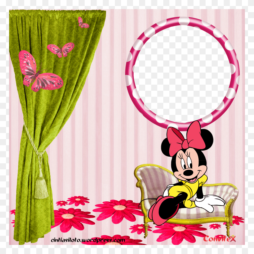 1772x1772 Convite Da Minnie Modelos De Convite Minie Kit Anivers Minnie Mouse, Curtain, Photo Booth, Texture HD PNG Download