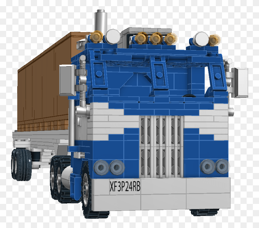 770x678 Convoy Pac Rat And White Rat Lego, Machine, Fire Truck, Truck HD PNG Download