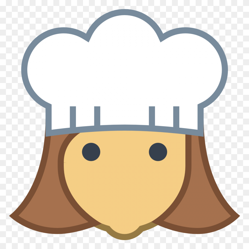 1521x1521 Cook Female Icon Cook Icon, Chef HD PNG Download