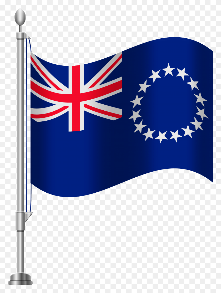 5854x7923 Cook Islands Flag Clip Art, Symbol, Clothing, Apparel HD PNG Download