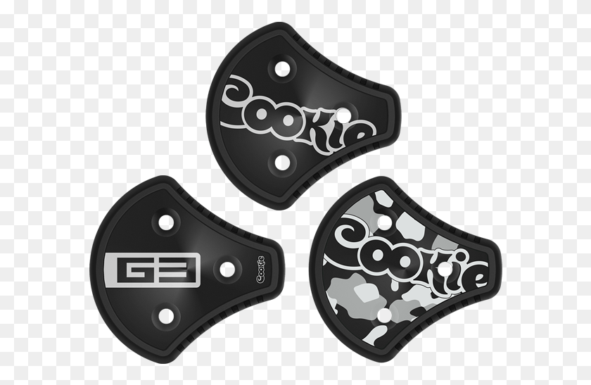 588x487 Cookie Helmet Aluminum Side Plates Earrings, Clothing, Apparel, Text HD PNG Download
