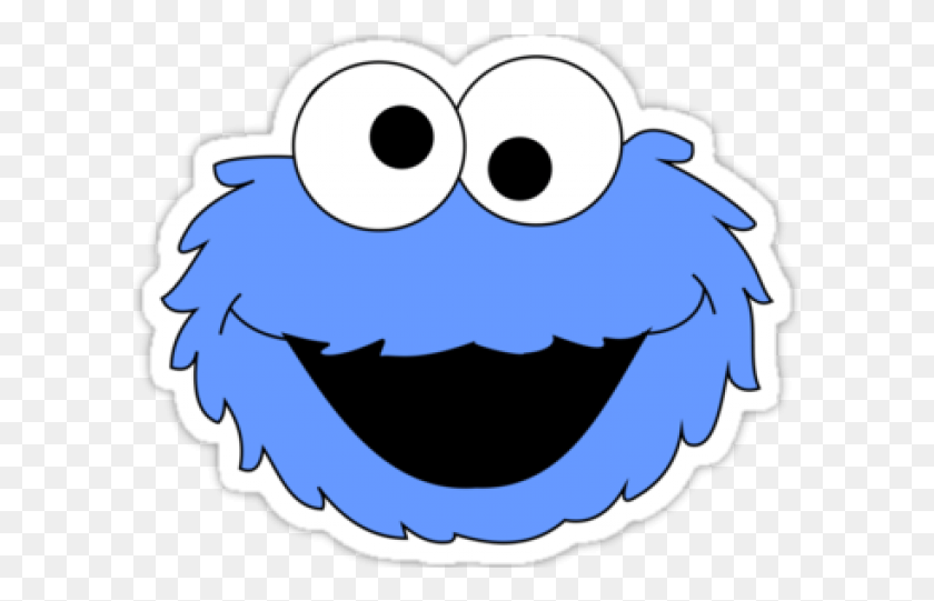605x481 Cookie Monster Clipart Logo Sticker De Plaza Sesamo, Animal, Bird, Bluebird Hd Png