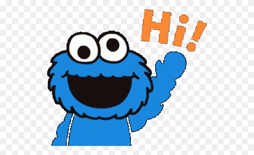529x455 Png Изображение - Cookie Monster Clipart Tumblr.