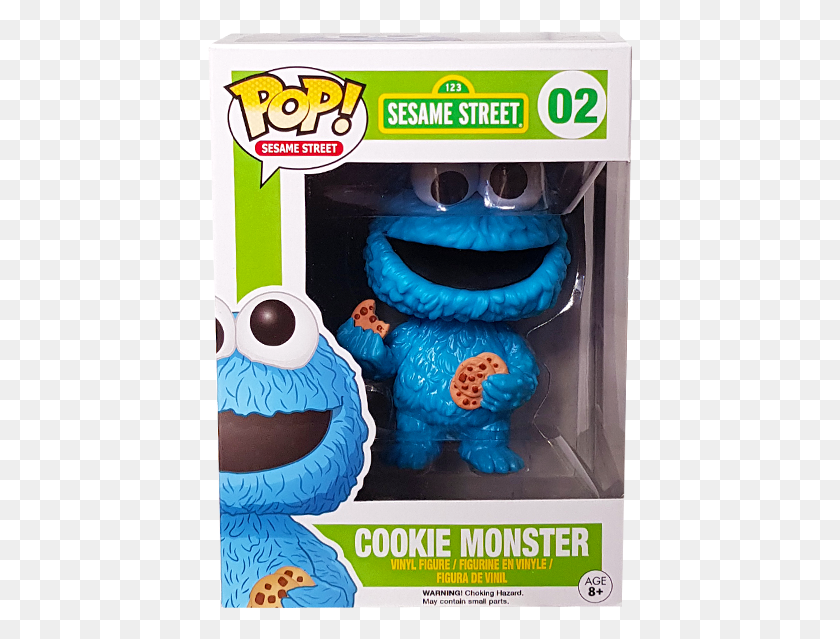 425x579 Cookie Monster Pop Vinyl Figure Sesame Street Cookie Monster Funko Pop, Poster, Advertisement, Inflatable HD PNG Download