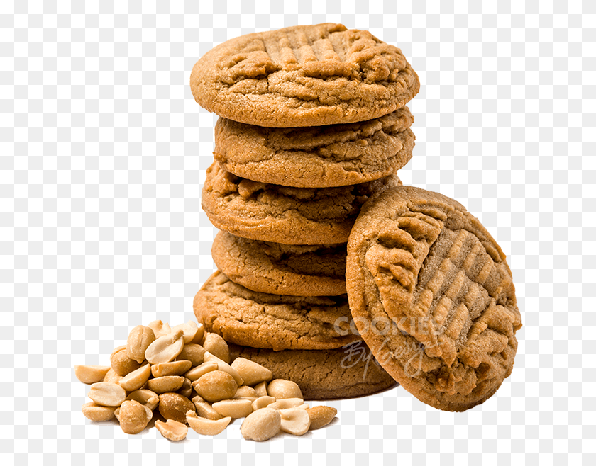 635x598 Cookies By George Peanut Butter Cookie, Plant, Food, Biscuit HD PNG Download