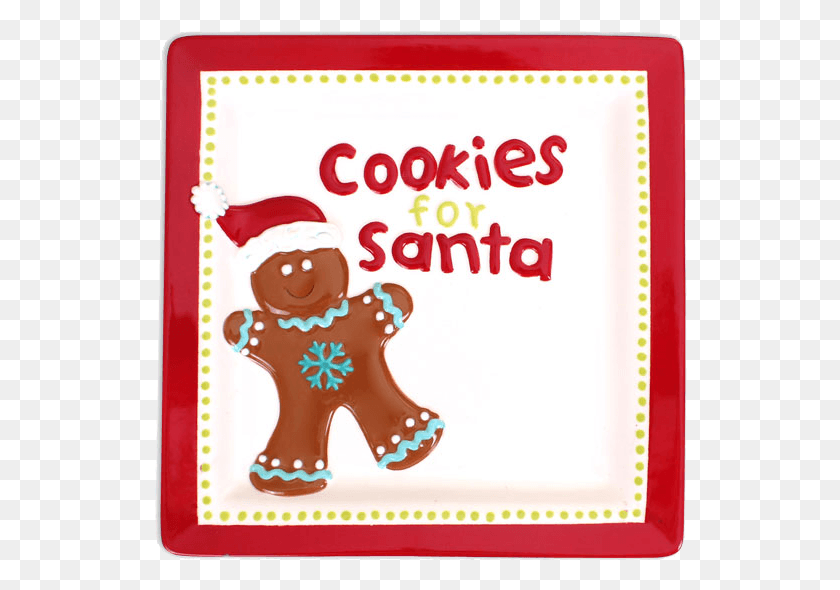 534x530 Cookies For Santa Plate Cartoon, Cookie, Food, Biscuit HD PNG Download