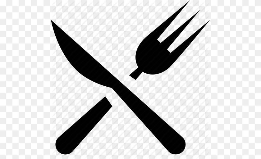 512x512 Cooking Food Fork Gastronomy Grill Knife Restaurant Icon, Cutlery, Weapon PNG
