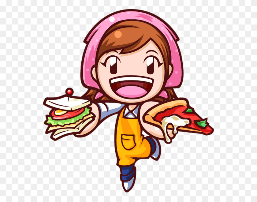560x600 Cooking Mama, Helmet, Clothing, Apparel HD PNG Download
