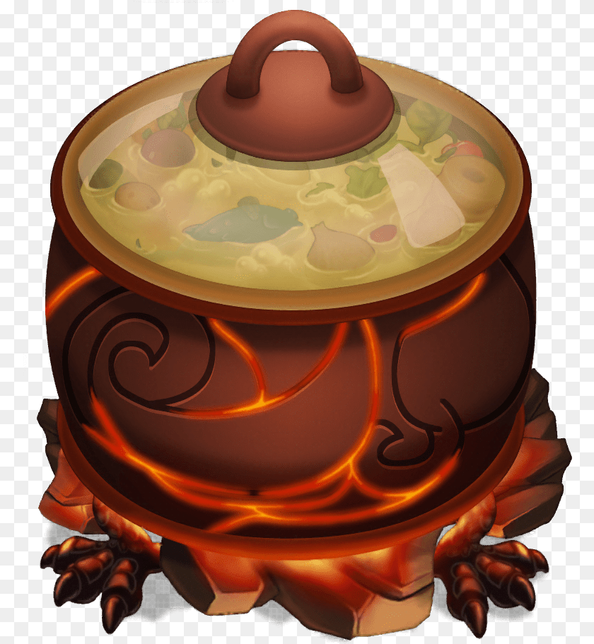 Cooking Pot Cooking Pot On Fire, Food, Pottery, Cookware, Meal Sticker PNG