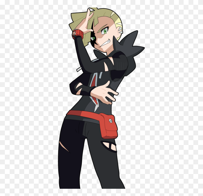363x751 Cool Anime Boy Pokemon Gladion Anime, Clothing, Apparel, Person HD PNG Download