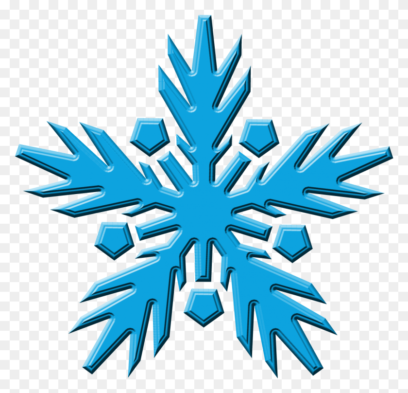1327x1273 Cool Blue Snowflake, Emblem, Symbol, Gear HD PNG Download