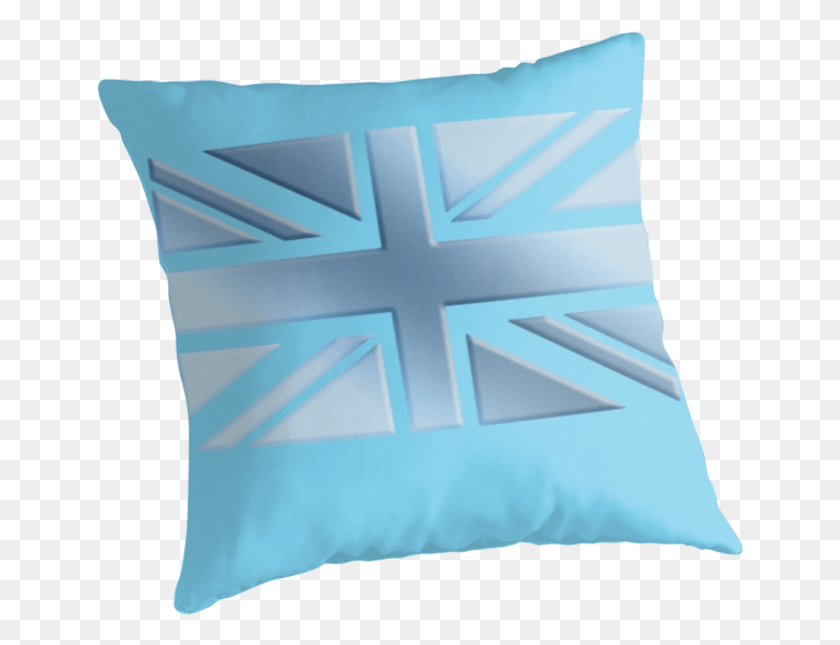 649x585 Cool Britannia Union Jack Ice British Flag Gb Throw Pillow, Cushion, Cross, Symbol HD PNG Download