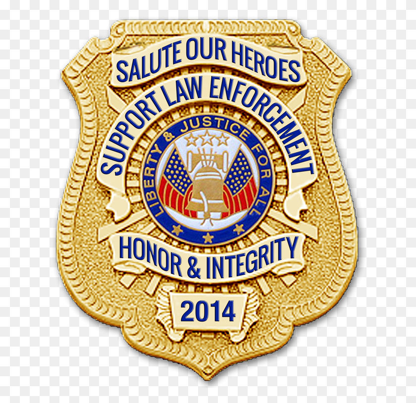 636x754 Cool Police Badge Car Magnet Emblem, Logo, Symbol, Trademark HD PNG Download