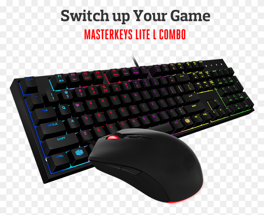 835x670 Cooler Masterподтвержденная Учетная Запись Cooler Master Masterkeys Lite L, Клавиатура Компьютера, Компьютерное Оборудование, Клавиатура Hd Png Скачать