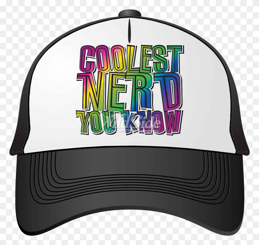 1351x1275 Coolest Nerd You Know Baseball Cap, Clothing, Apparel, Cap HD PNG Download